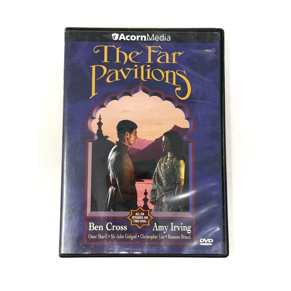 The Far Pavilions DVD 2 Disc Acorn Media Ben Cross Amy Irving Omar Sharif